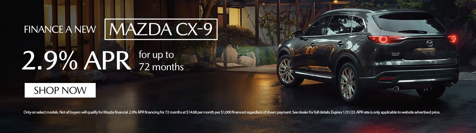 Mazda Finance Offer