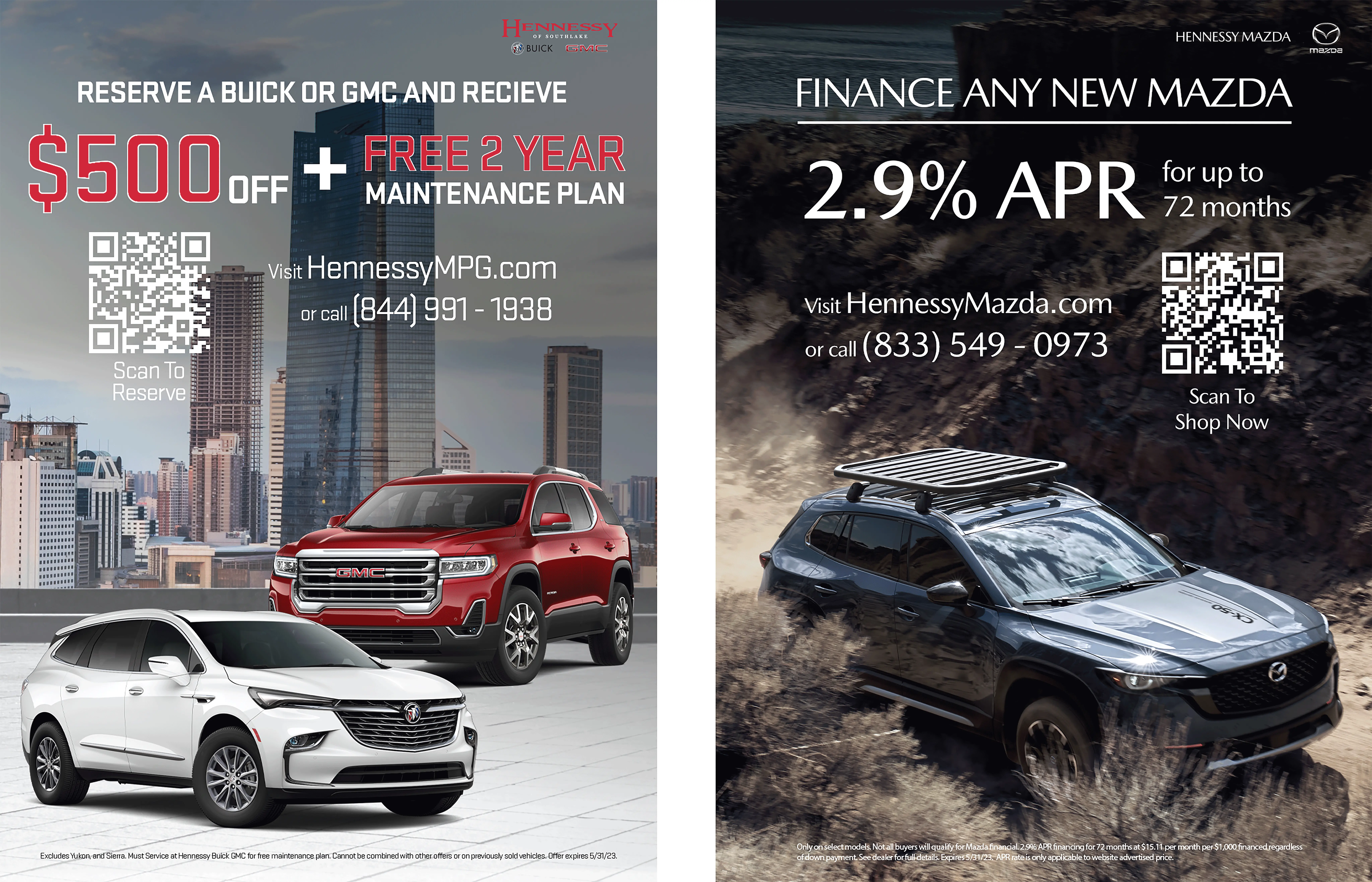 Dealer Print Ad